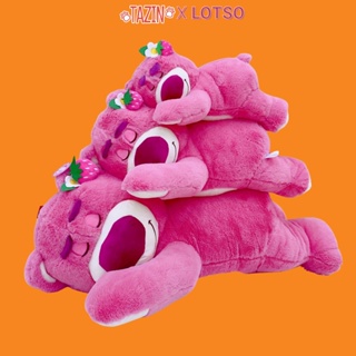 Gấu Bông Tai Dâu Lotso, Gấu Lotso Nằm Ngủ Mùi Thơm Nhẹ Dễ Thương Tazin Cao