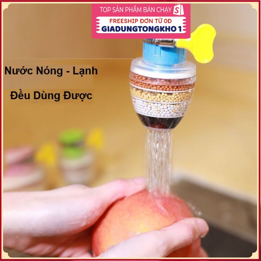 (Bán Buôn Sỉ) Đầu Lọc Nước Trực Tiếp Tại Vòi 6 Tầng Lọc T2