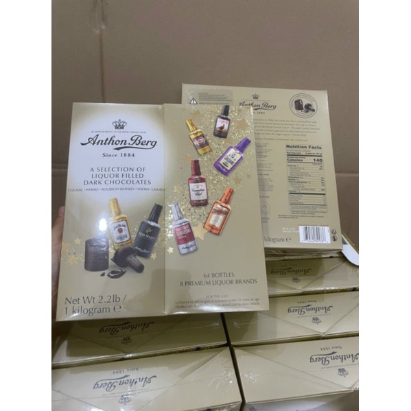 Socola nhân rượu Mỹ 64 chai