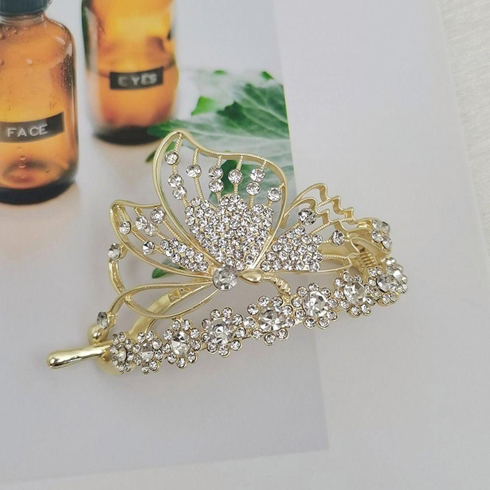 Kẹp Tóc Bướm / Ếch VANES1 Đơn Giản Thanh Lịch Cho Nữ