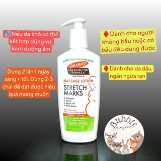 Kem dưỡng chống rạn da Palmer’s Stretch Marks đủ loại