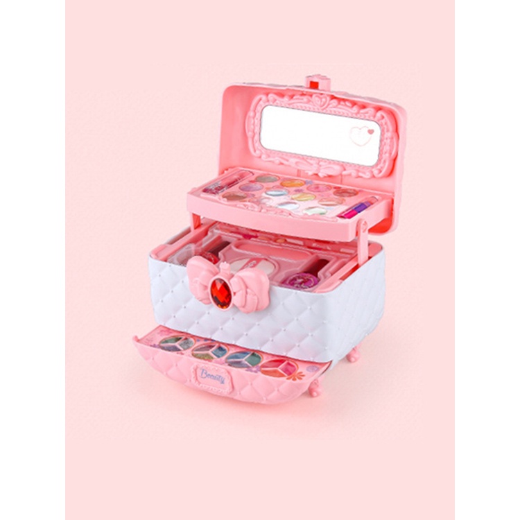 Bộ Đồ Chơi Trang Điểm Hình Vali Đựng Mỹ Phẩm Cho Bé