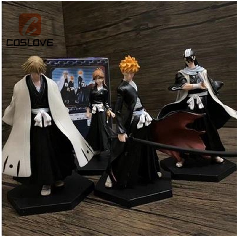 Nhân Vật Anime Bleach Ichigo Kurosaki Kuchiki Rukia Dùng Để Trang Trí