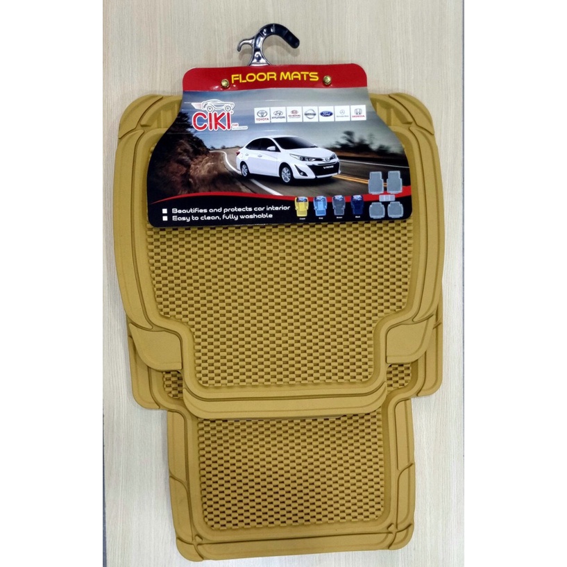 Thảm sàn, lót sàn cao su 3D khay đúc cao cấp dành cho ôtô