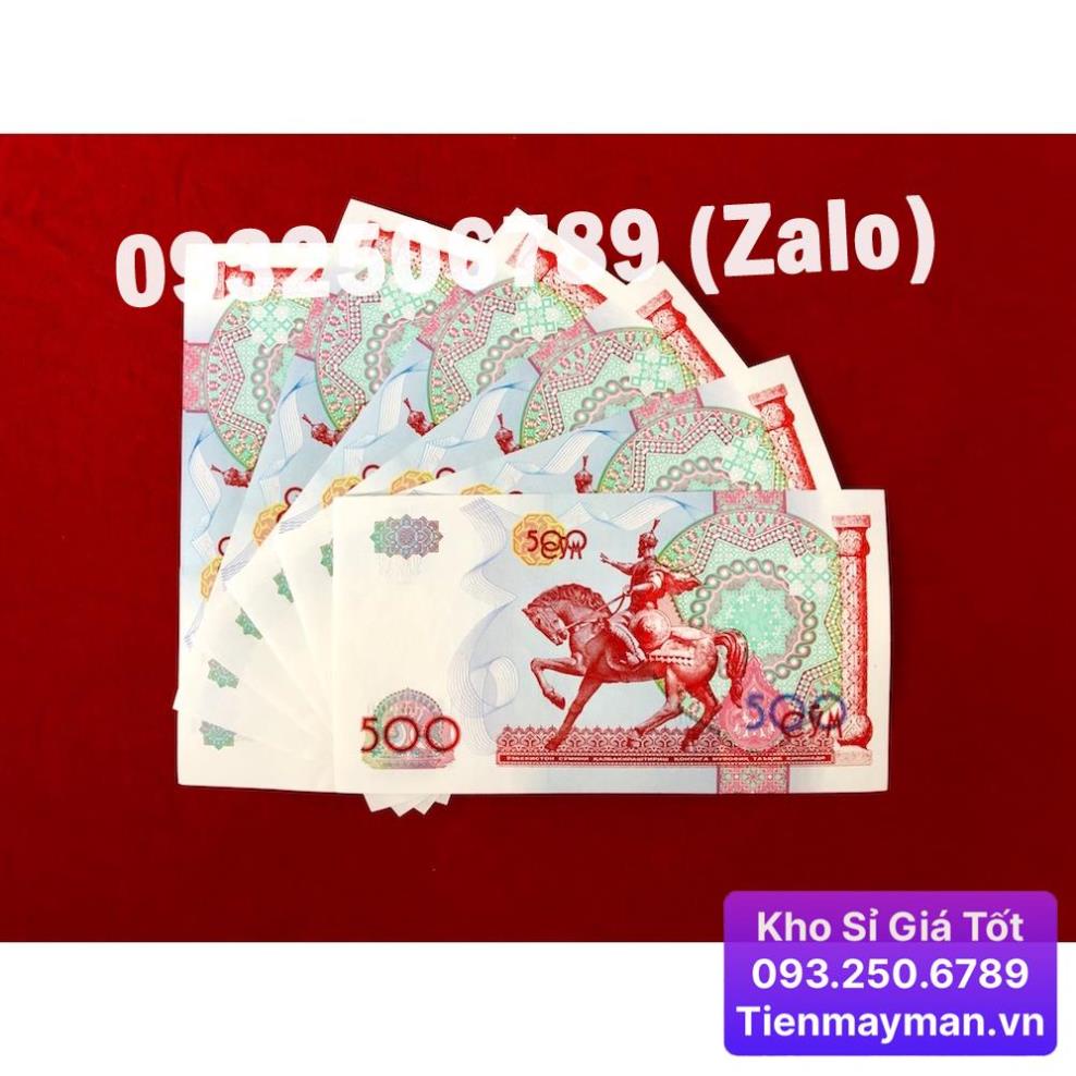 ⭐HÓT⭐ Sỉ Combo 10 Tờ Tiền Sưu Tầm Con Ngựa Mã Đáo Thành Công Uzbekistan, Phong Thuỷ May Mắn