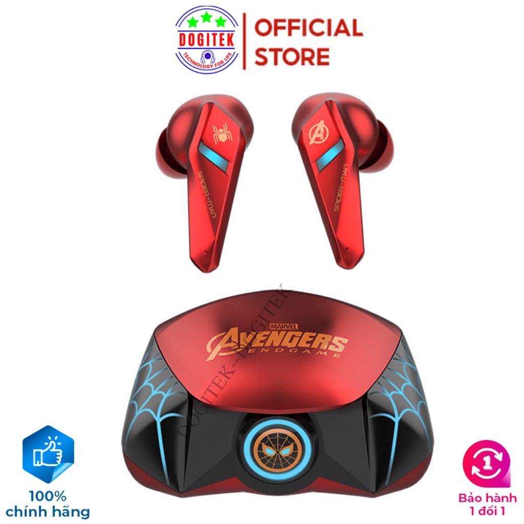 Tai nghe không dây DOGITEK BTMV 15 ANC mô phỏng người nhện của Marvel kèm chất âm cực ấm, thiết kế độc lạ, bản giới hạn