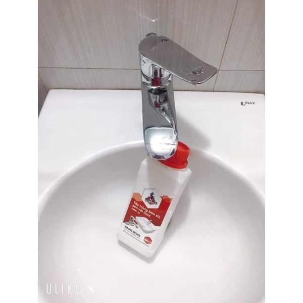 Chất tẩy rửa cực mạnh Sabo-si, Nước tẩy trắng bồn cầu, sen vòi inox sàn gạch men 500ml