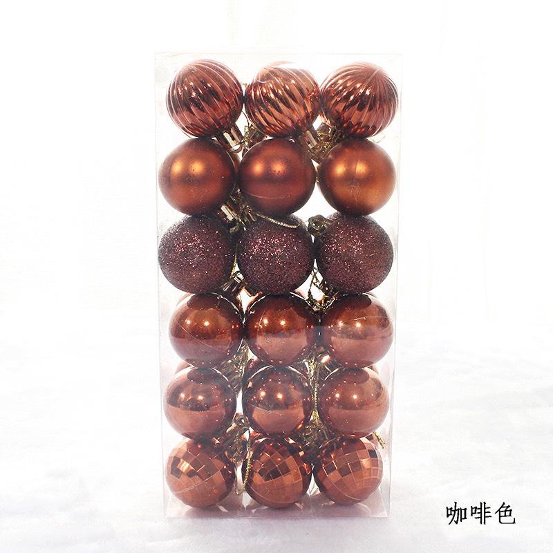 Set 36q châu noel nhiều loại , set châu trang trí cây thông tạo không khí giáng sinh