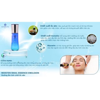 Sữa dưỡng ẩm tinh chất ốc sên kymblyn