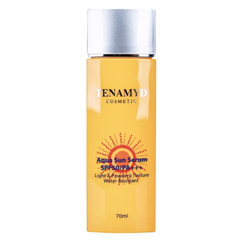 KEM CHỐNG NẮNG TINH CHẤT SERUM DẠNG NƯỚC TENAMYD AQUA SUN SERUM SPF50 / PA+++ DÀNH CHO DA MẶT 70ML