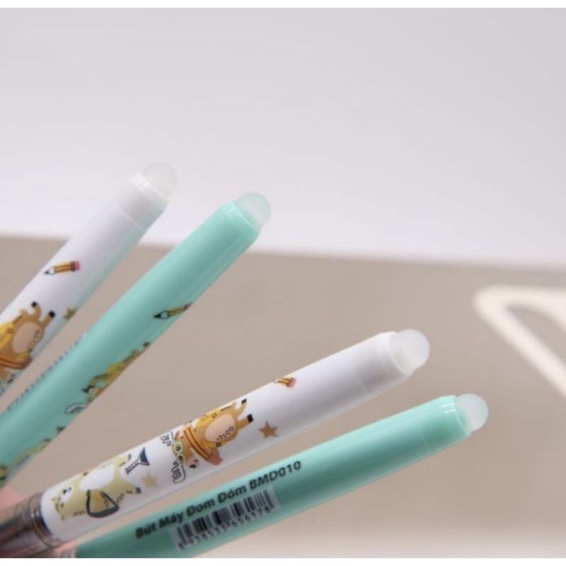 Bút mực xóa được cho học sinh tiểu học - Bút máy viết mực tẩy được Đom đóm