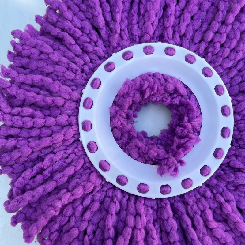 Bàn xoay nhựa kèm bông lau cây lau nhà 360 độ - MNB