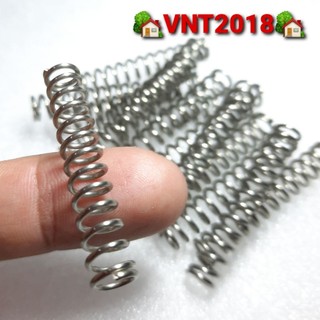 Lò xo nén inox304 phi 7mm sợi 1mm