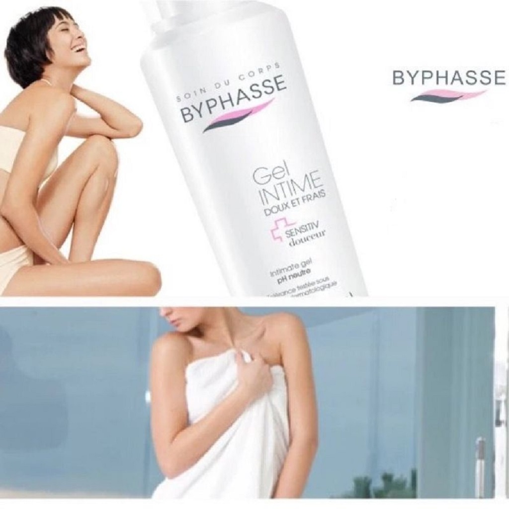 Gel Dung Dịch Vệ Sinh Phụ Nữ Byphasse Dịu Nhẹ, An Toàn Cho Mọi Loại Da 200ml (Byphasse)