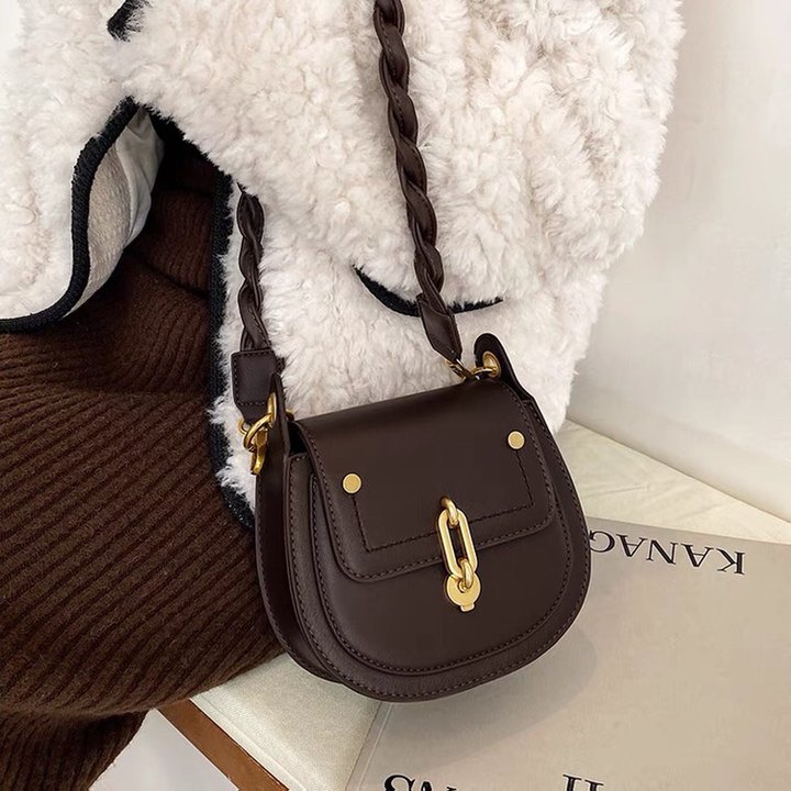 Túi Đeo Chéo Vai HE023 Phong Cách Retro Thời Trang Cho Nữ