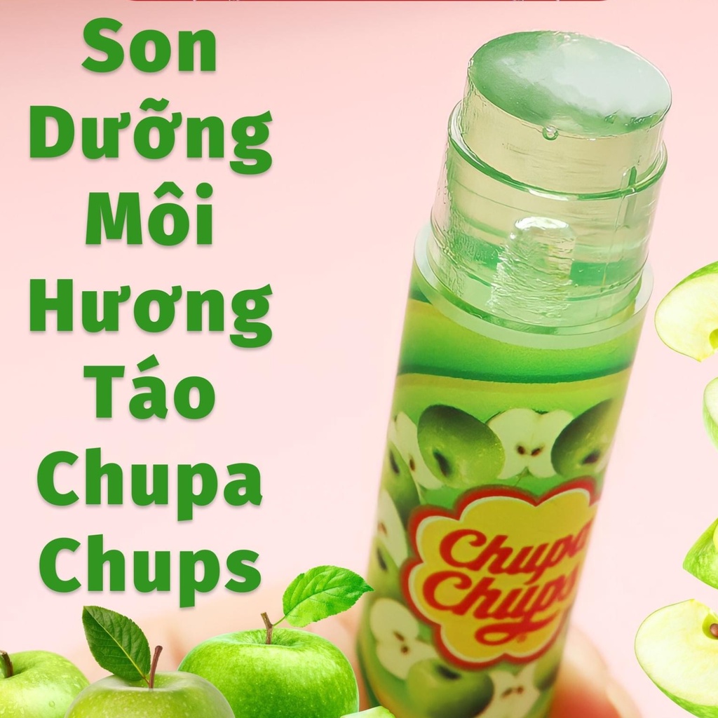 Son dưỡng môi hương táo Chupa Chups