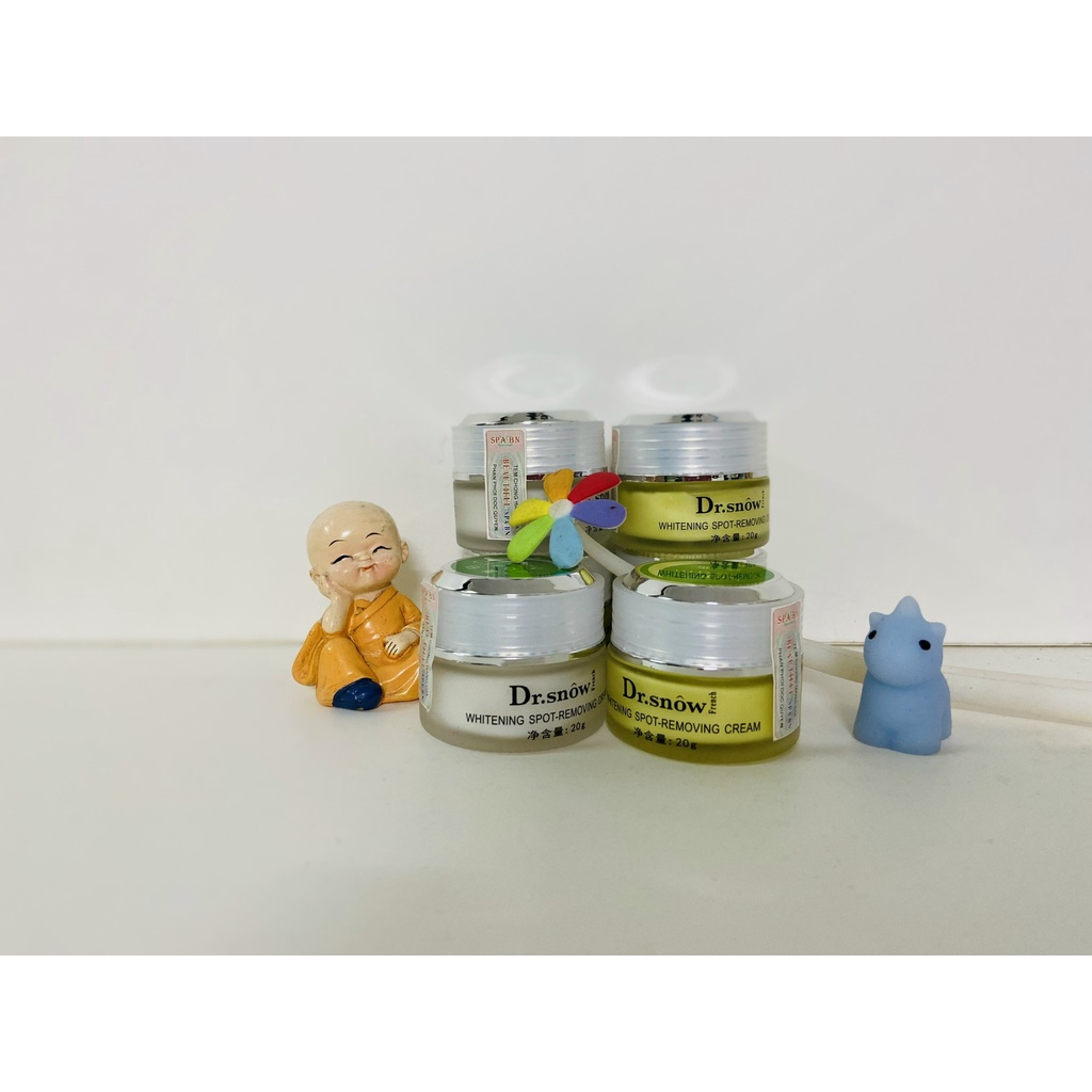 Dr Snow kem vỗ bong nám tàn nhang thâm sạm trắng da  hình ảnh kèm video thực tế