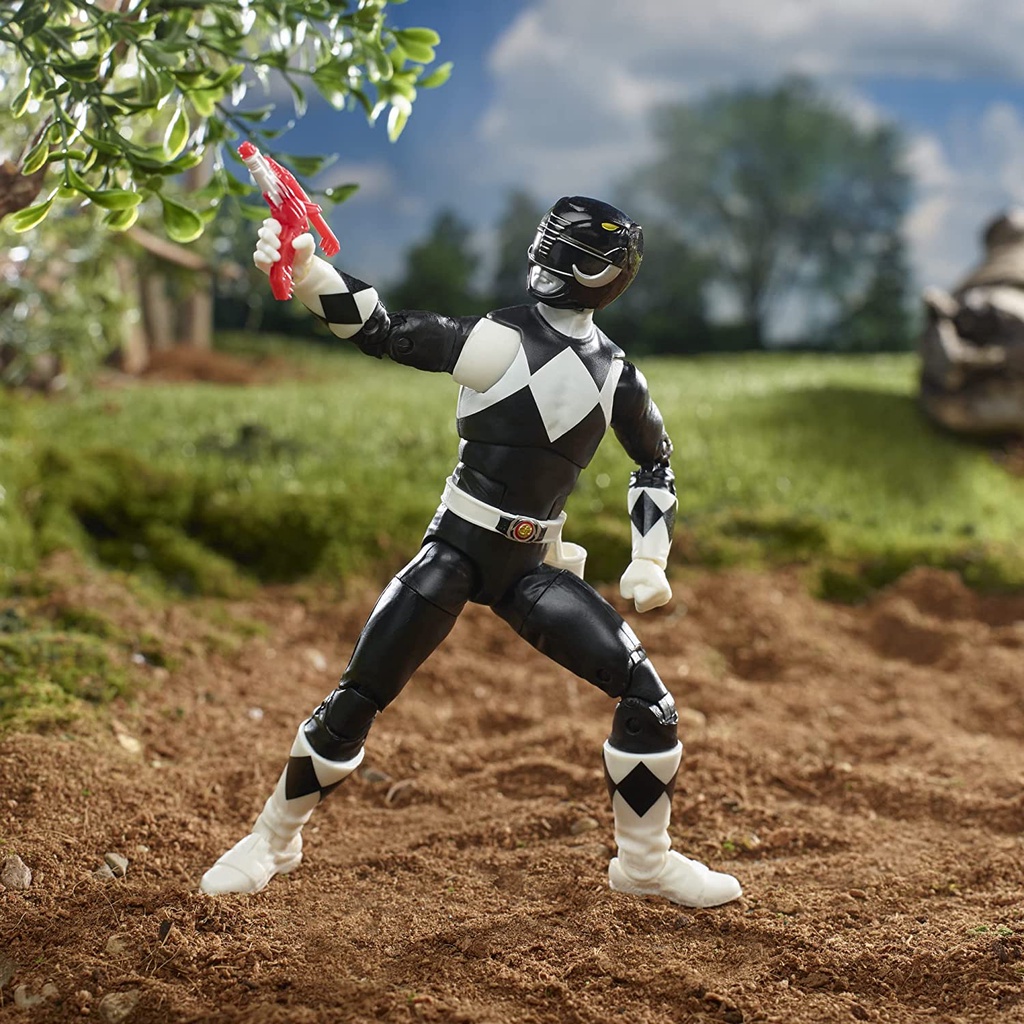 Mô hình nhân vật Hasbro⚡Power Rangers Lightning Collection⚡6- inches Mighty Morphin Black Ranger