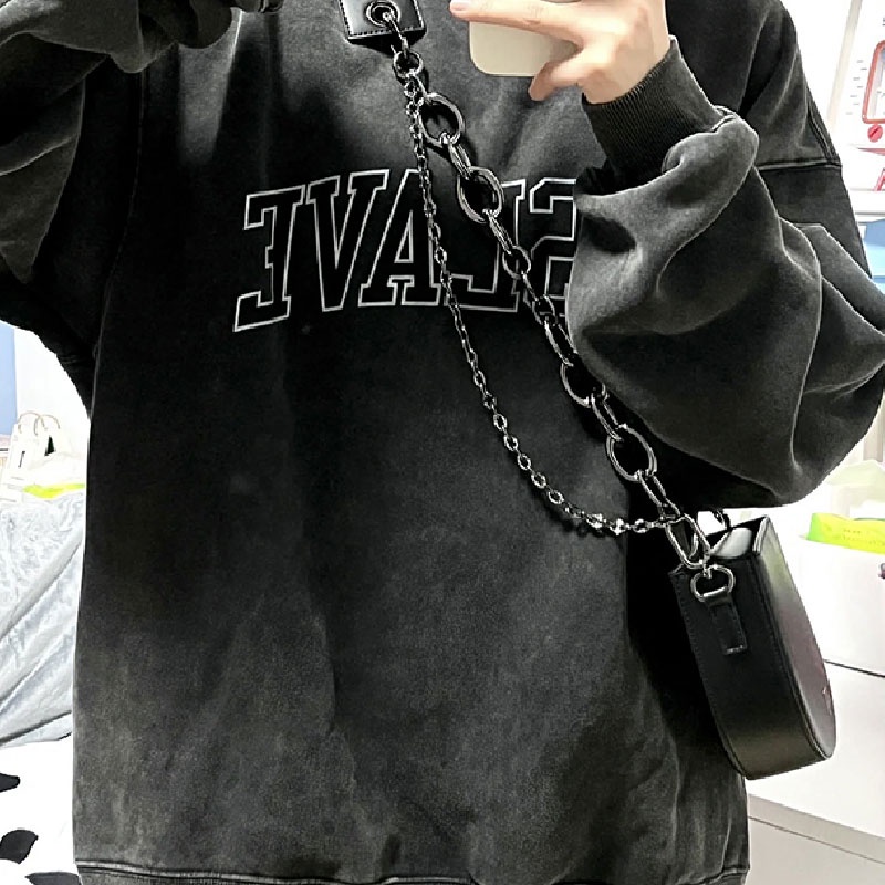 MISCHA Túi Đeo Chéo Vai Bằng Da PU Chất Lượng Cao Màu Trơn Phong Cách Hàn Quốc