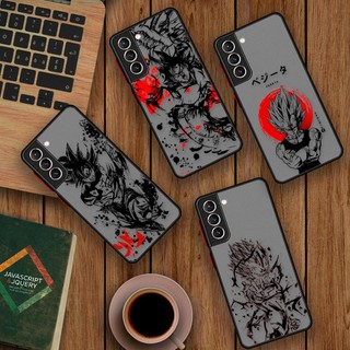 Ốp Điện Thoại Di Động Dragon Ball Son Goku Super Saiyan Anime Cho Samsung Galaxy S23 S22 S21 S20 FE Ultra S10 S9 S8 S10E Lite Plus M62 M52 M51 M33 Matte Cove