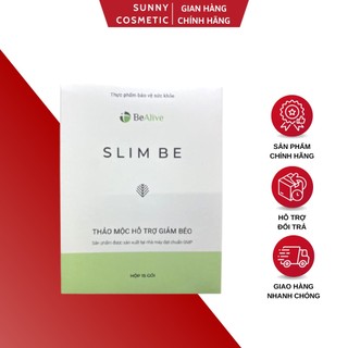 Trà giảm cân slim be - viên uống thảo mộc giảm cân cấp tốc an toàn