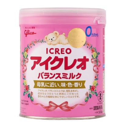 SPDD CÔNG THỨC GLICO ICREO BALANCE MILK SỐ 0 HỘP 320G