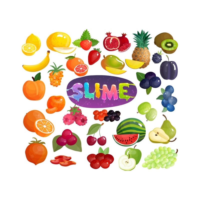 30ML Tinh dầu trái cây làm slime - slime trái cây - hương trái cây