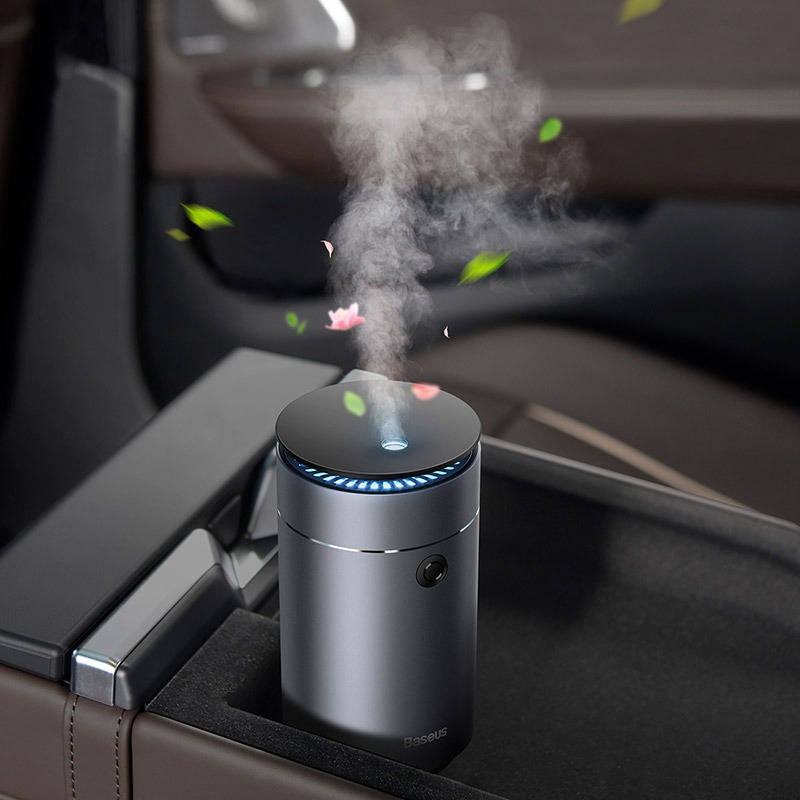 Máy phun sương Baseus 75ml tạo ẩm, xông tinh dầu mini dùng cho xe hơi Time Aromatherapy Humidifier | BigBuy360 - bigbuy360.vn