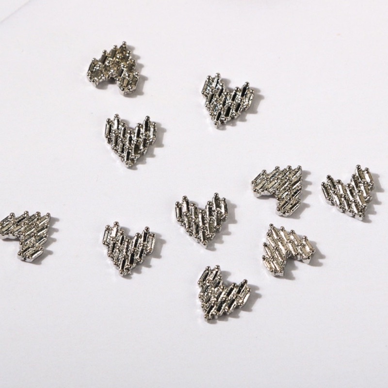 Set 5 Charm Tim Trang Trí Móng