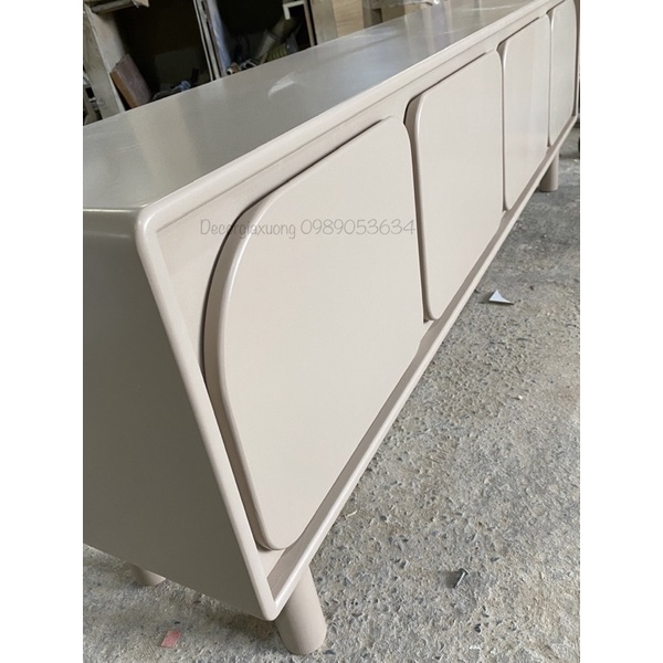 Kệ tivi, tủ trang trí chân tròn 160x50x30 #Decorgiaxuong