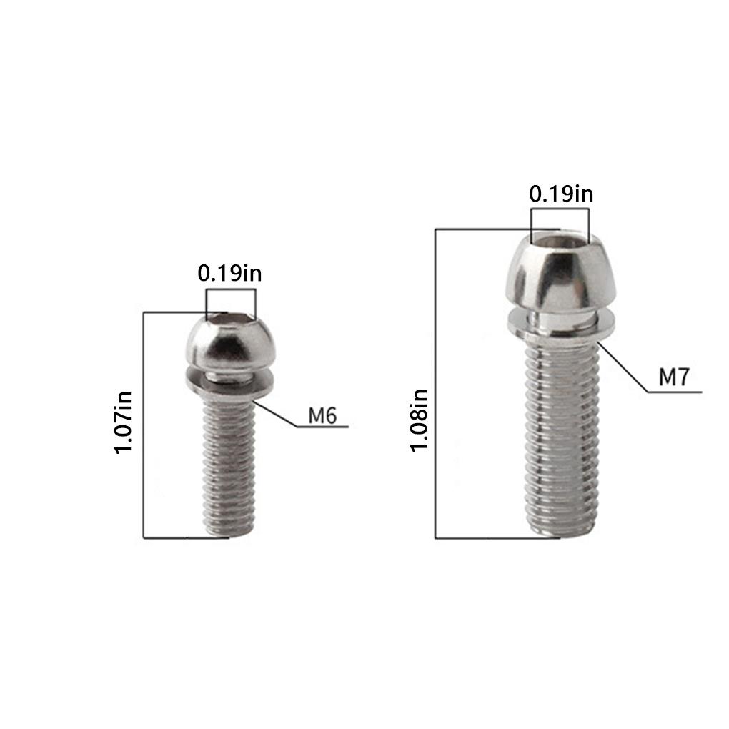 Bộ 2 Ốc Vít Thay Thế Cố Định Thân Xe Đạp Chuyên Nghiệp