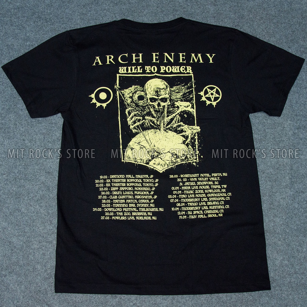 Áo Arch Enemy - Rock band tee - Áo Rock - Size S, M, L, XL, XXL - Áo Thái Lan