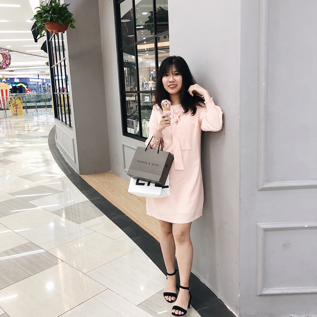 Đầm nơ basic Marc sz S M