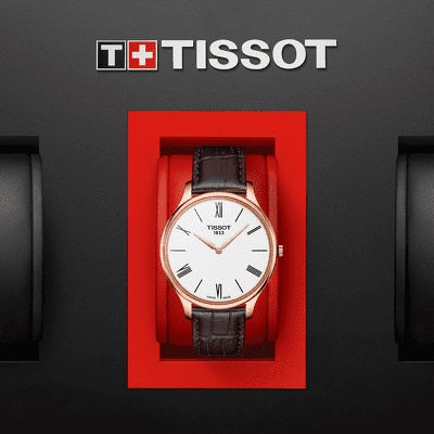 ĐỒNG HỒ NAM TISSOT T063.409.36.018.00 DÂY DA VỎ THÉP KHÔNG GỈ MẠ PVD VÀNG HỒNG - HÀNG CHÍNH HÃNG