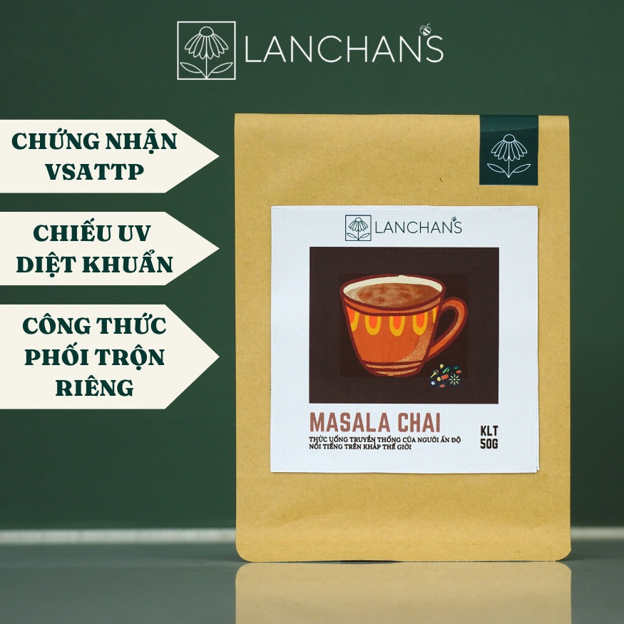 TRÀ MASALA CHAI - Thức uống nổi tiếng người Ấn Độ từ thảo mộc Việt Nam by LANCHANS