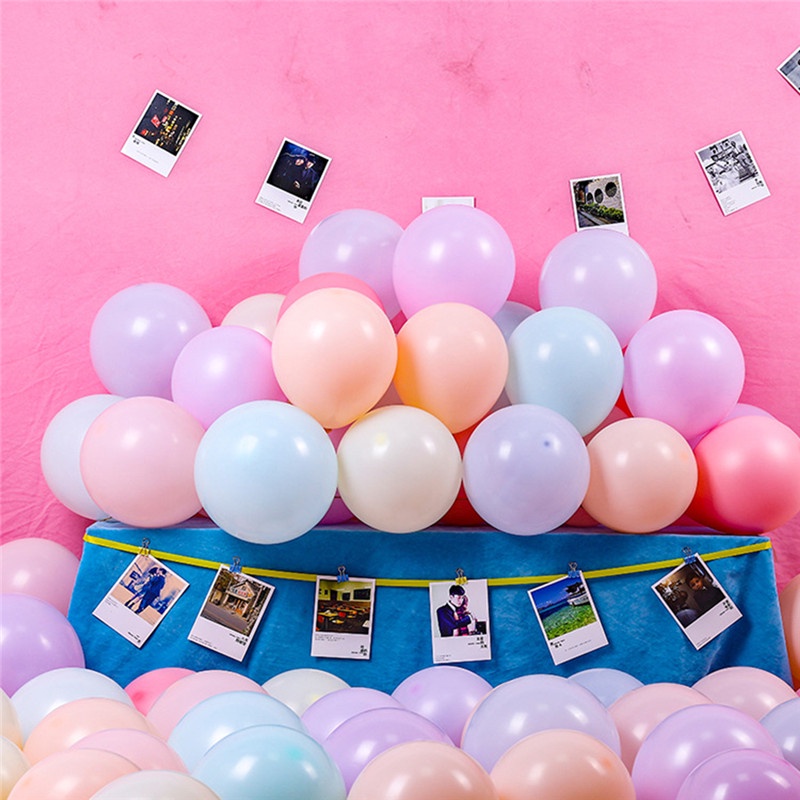 Set 10 Bong Bóng 10 Inch Trang Trí Tiệc Sinh Nhật