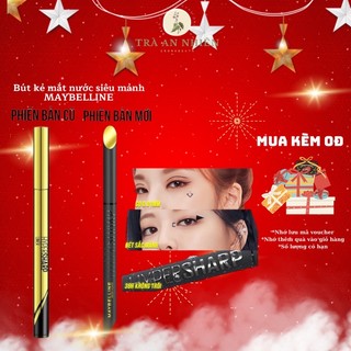 Maybelline bút kẻ mắt nước sắc mảnh màu đen Hypersharp Laser Eyeliner Black 0,5gr