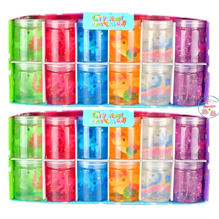Slime cá ngựa urnicorm Đồ chơi chất nhầy ma thuật squishy slam hũ