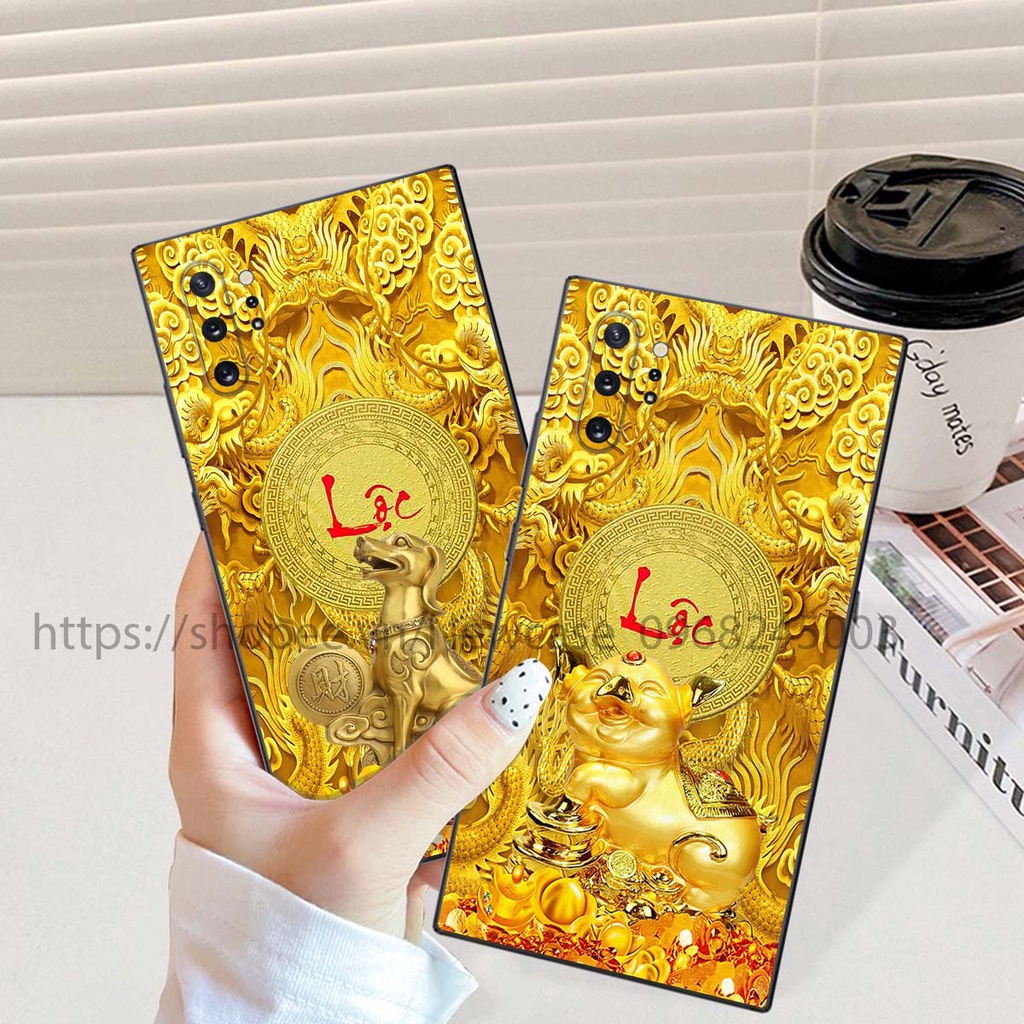 Ốp Samsung Note 10/ Note 10 Plus/ Note 10 Lite/ M60s/ A81 in hình 12 Con Giáp Tài Lộc 3D