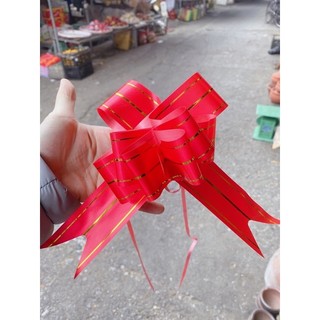 combo 5 túi nilong, nơ,  gói bọc giỏ quà