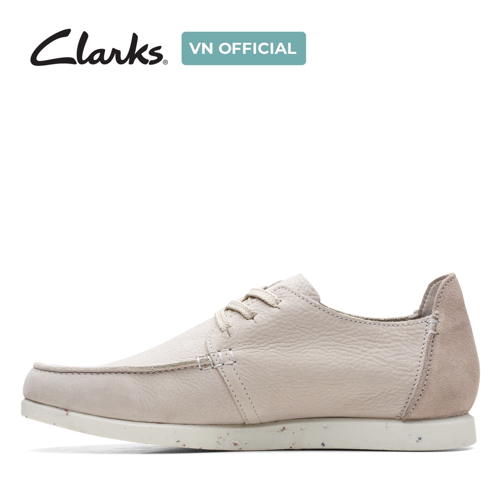 Giày Thể Thao Da Nubuck Nam CLARKS ShacreLite Low