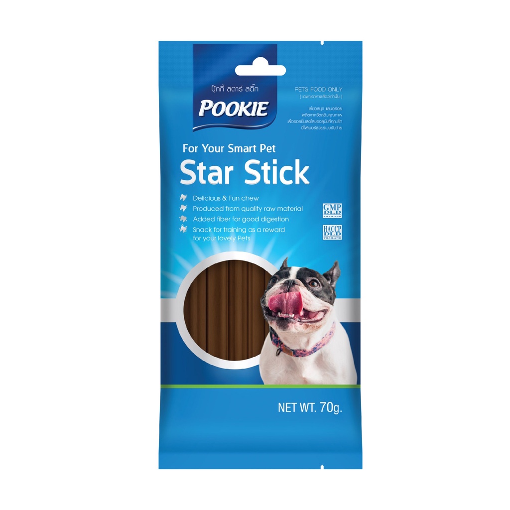 Pookie Star Stick 70g 06 Vị 🐶 FREE SHIP 🐶 Snack Que Gặm Vệ Sinh Răng Miệng Cho Chó Mèo