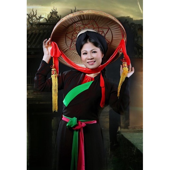 Áo the, áo quan họ nữ loại một