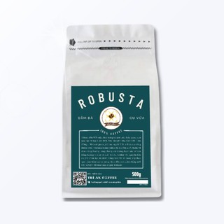 Cà phê pha máy, cà phê pha phin, Trí An cafe,100% Robusta gu đậm đắng - gói 500g