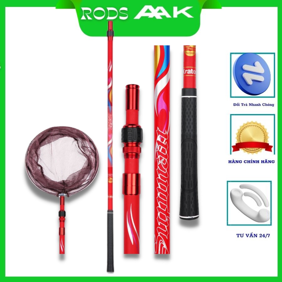 Vợt vớt cá carbon mặt vợt cá câu đài săn hàng siêu cứng siêu nhẹ câu đơn lure chính hãng chất lượng gia rẻ đủ kích cỡ