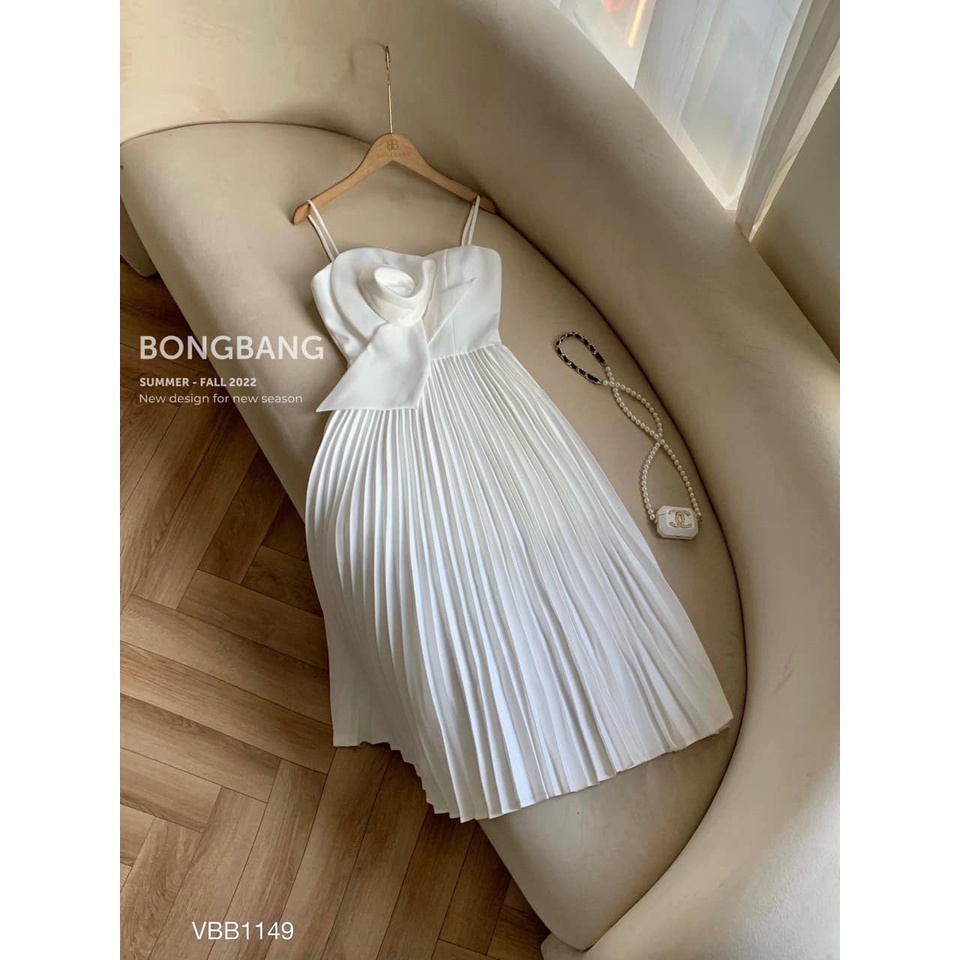 Đầm hoa dập ly siêu đẹp