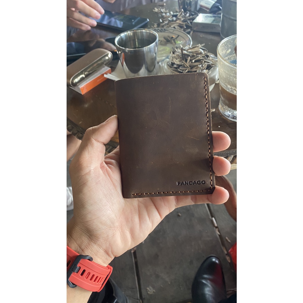 Ví Nam Da Bò Sáp Nhập Khẩu - Bảo Hành 12 Tháng