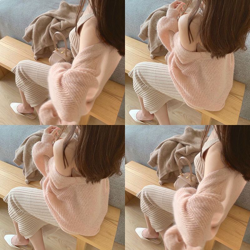 Áo Cardigan màu hoa anh đào