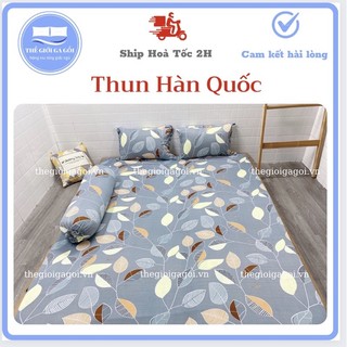 Bộ drap thun lạnh hàn quốc 4 món