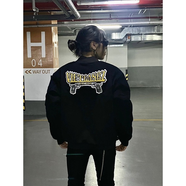 Áo Khoác Varsity Vietgangz Car Club Bản BASE